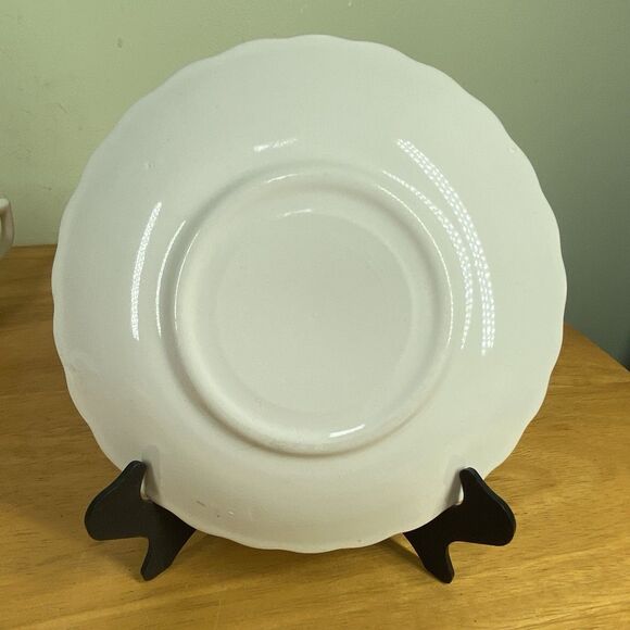 Vintage Sebring China Bouquet Cup and Saucer Set Pink Roses Gold Trim Cottage - Picture 12 of 15